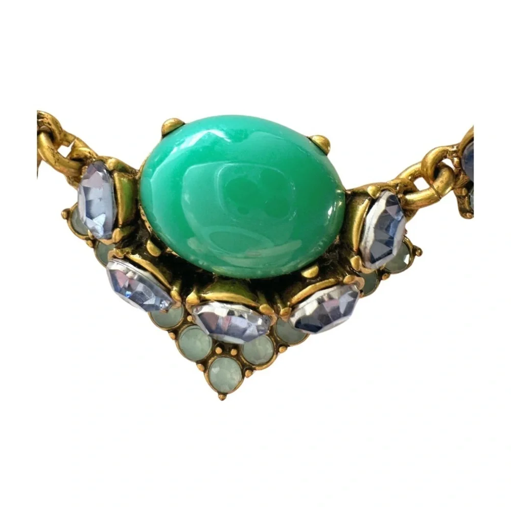 Stella and Dot Retired Rory Statement Necklace -Turquoise 🩵 - Picture 7 of 8